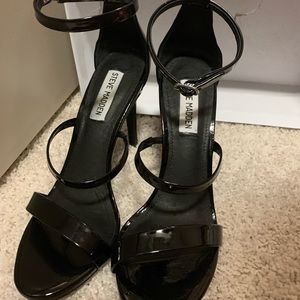 Steve Madden Black Stilettos 7.5